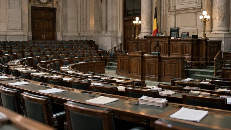 Editorial image illustrating how a public budget becomes policy