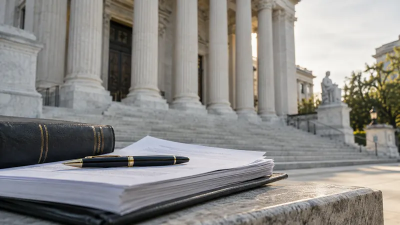 Editorial image illustrating reading a court ruling beyond the headline