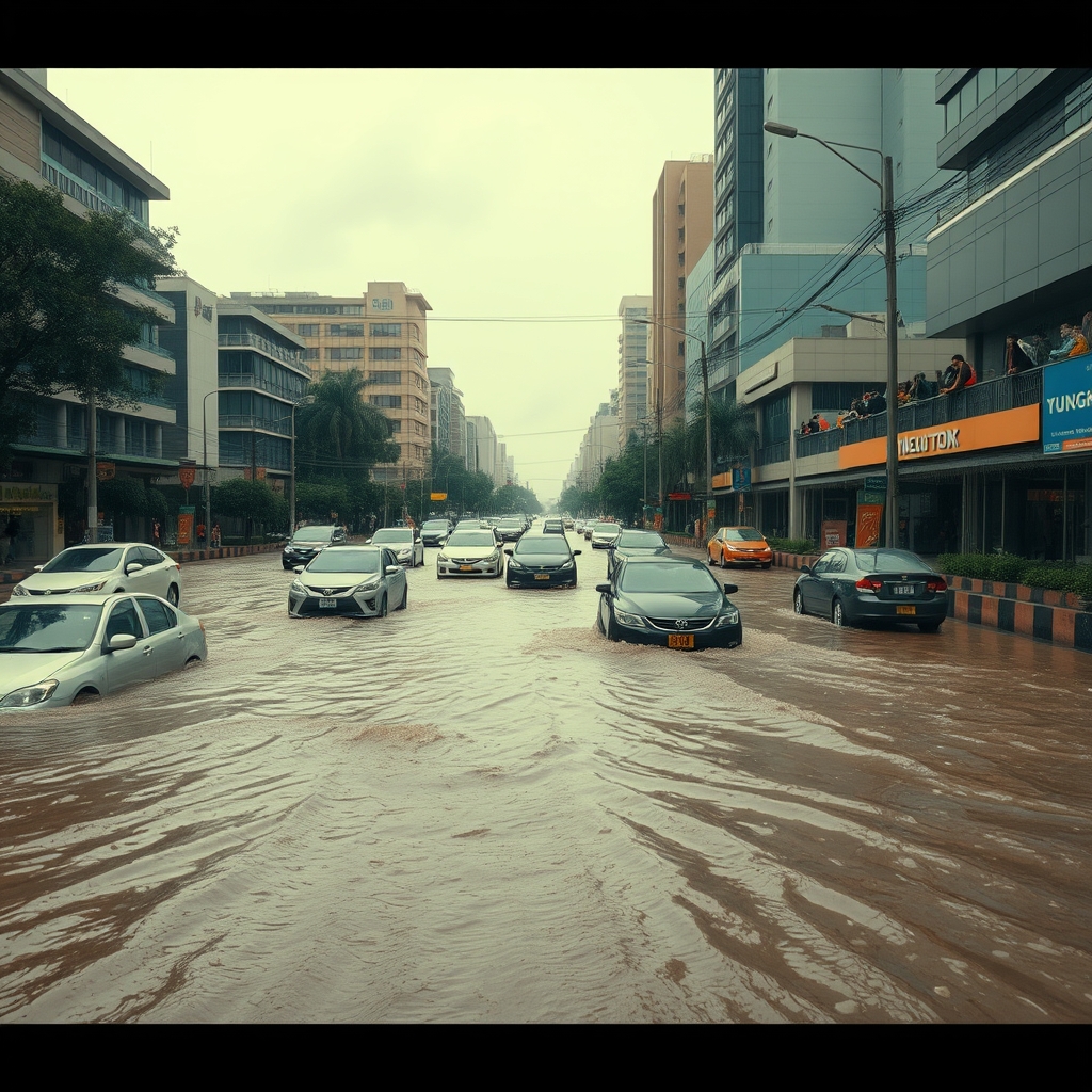 Illustration for Bangkok declares disaster zone after days of heavy rain