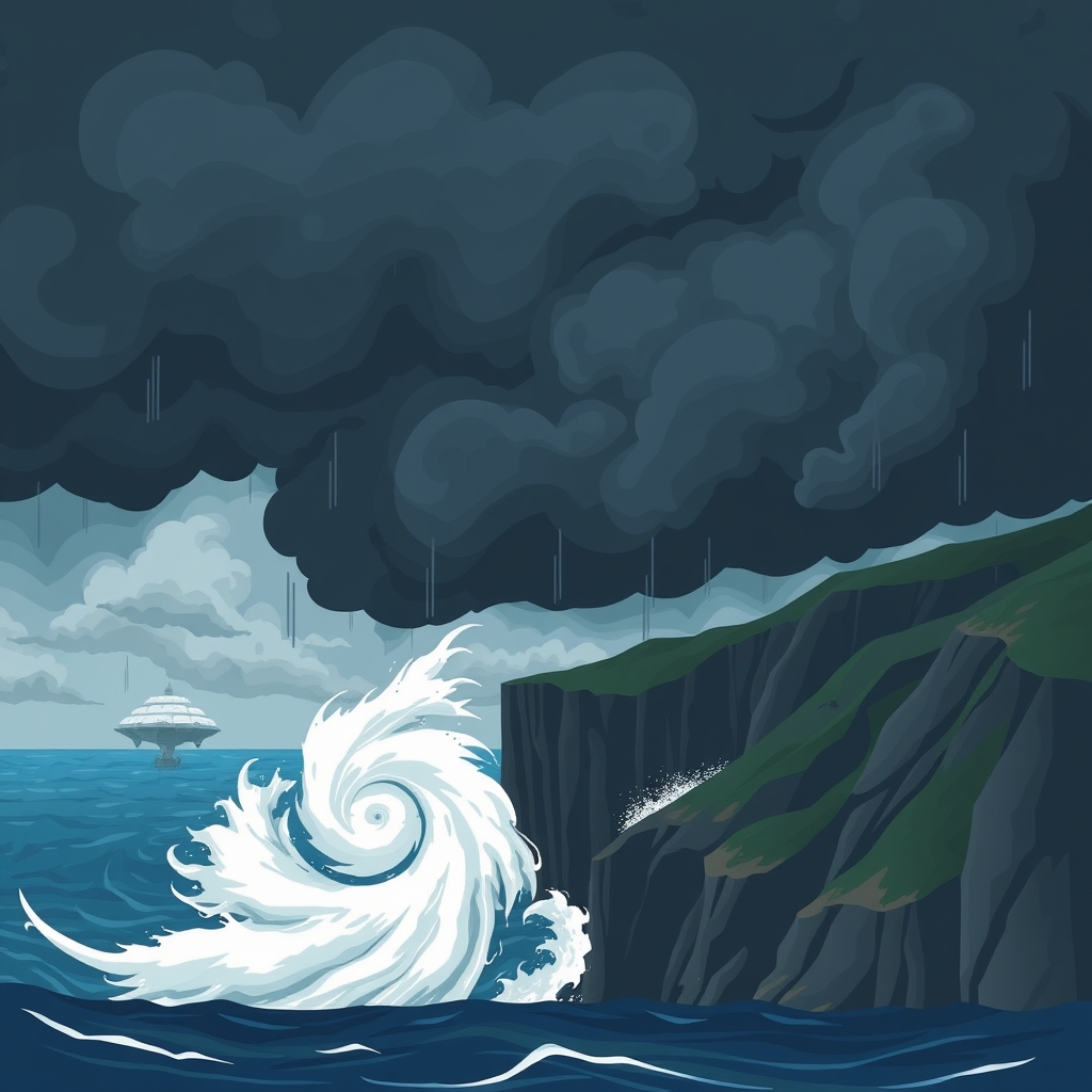 Illustration for Hurricane Polo Threatens Mexico, Nolo Heads to Hawaii