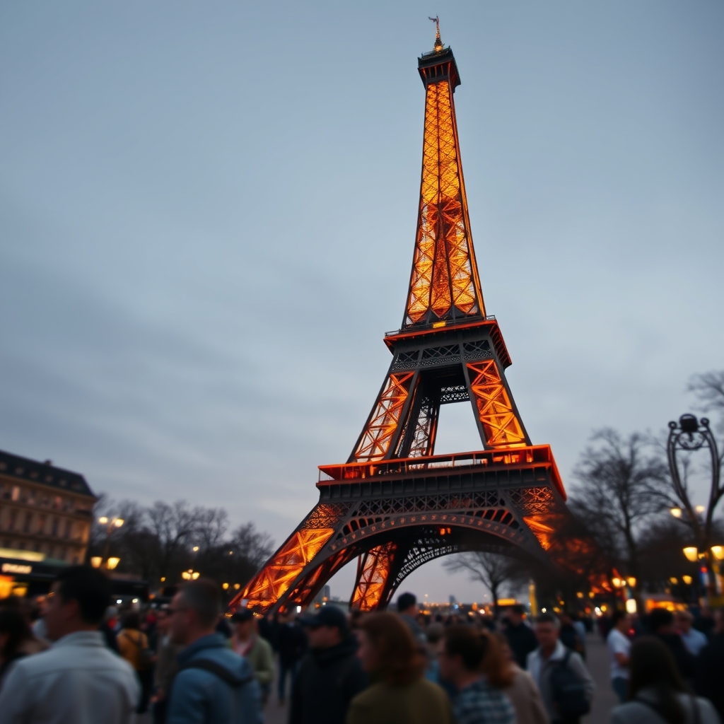 Illustration for Eiffel Tower Chief Steps Down Over Staff Removal